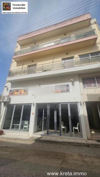 Mires Kreta, Mires, Geschäftshaus im Stadtzentrum m. Ladenlokal u. 2 Wohnungen Gewerbe kaufen